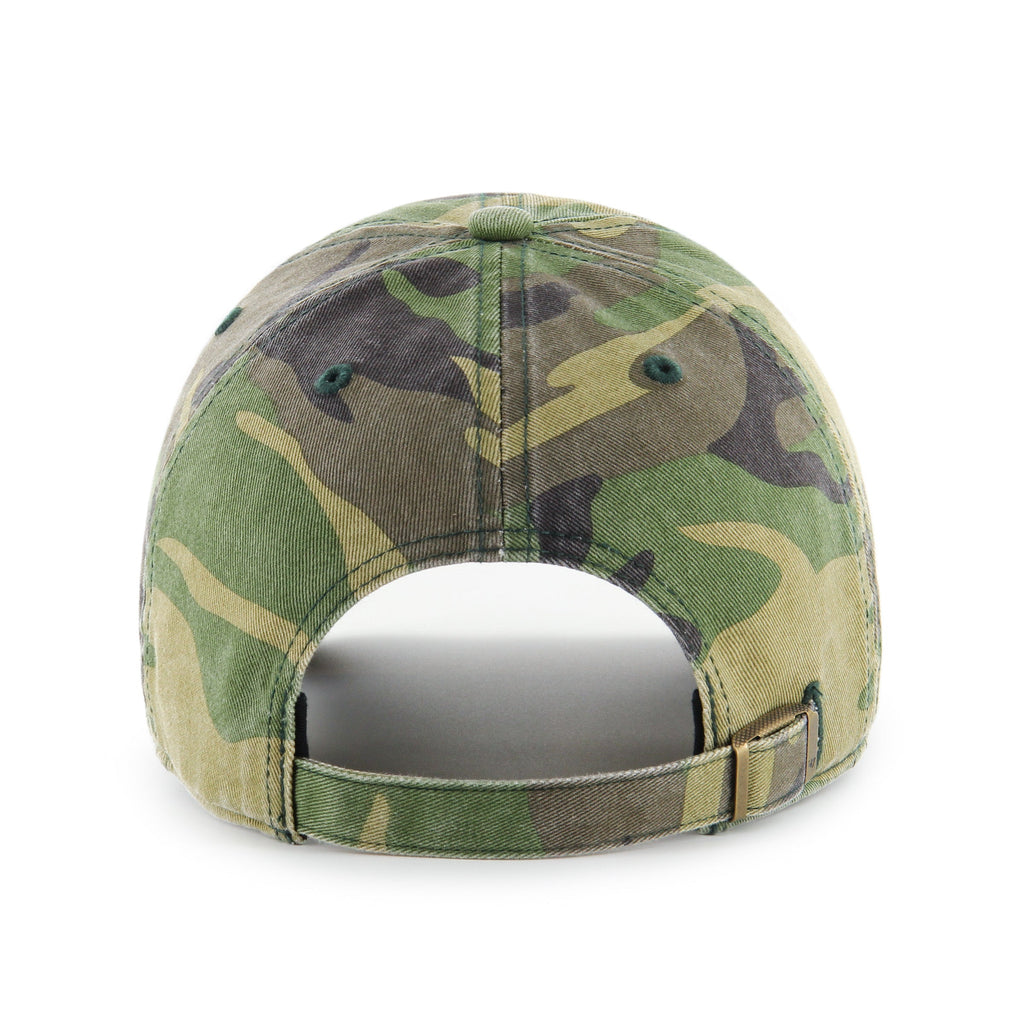 Vancouver Canucks NHL 47 Brand Men Camo Clean up Adjustable Hat product image 2, provided for visual reference and product