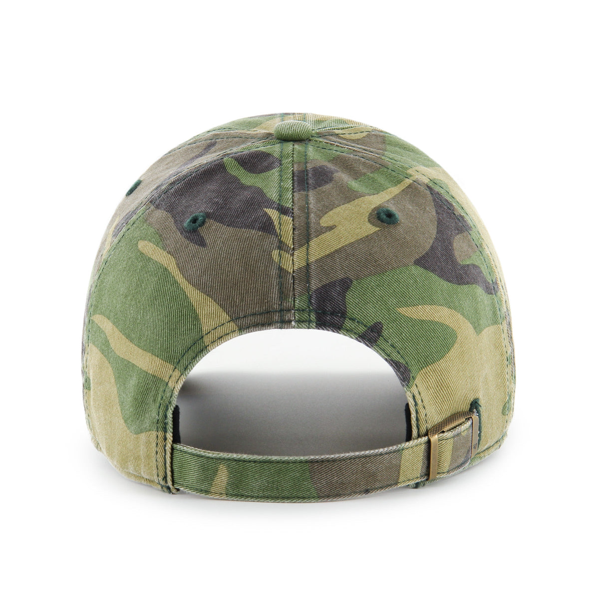 Vancouver Canucks NHL 47 Brand Men Camo Clean up Adjustable Hat product image 2, provided for visual reference and product