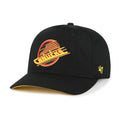 Vancouver Canucks NHL 47 Brand Men Black Hitch Adjustable Hat product image 1, provided for visual reference and product