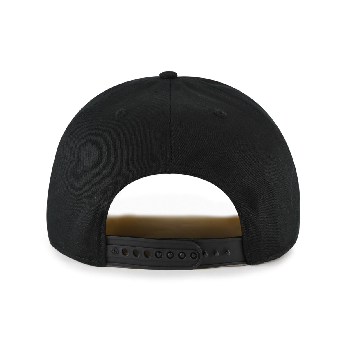 Vancouver Canucks NHL 47 Brand Men Black Hitch Adjustable Hat product image 2, provided for visual reference and product