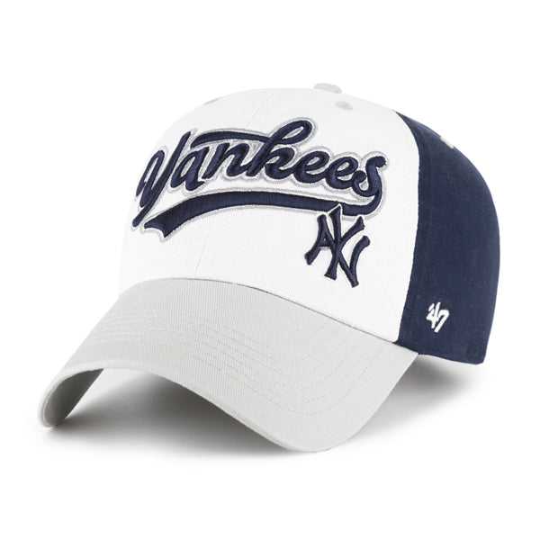 New York Yankees MLB 47 Brand Youth Tricolor Scooter Clean Up Adjustable Hat product image 1, provided for visual reference
