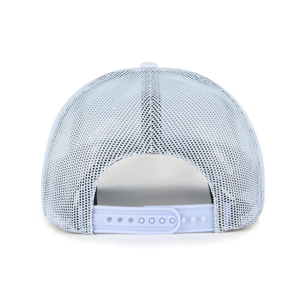 Los Angeles Dodgers MLB 47 Brand Men Light Blue Foundation Script Hitch Snapback Hat product image 2, provided for visual