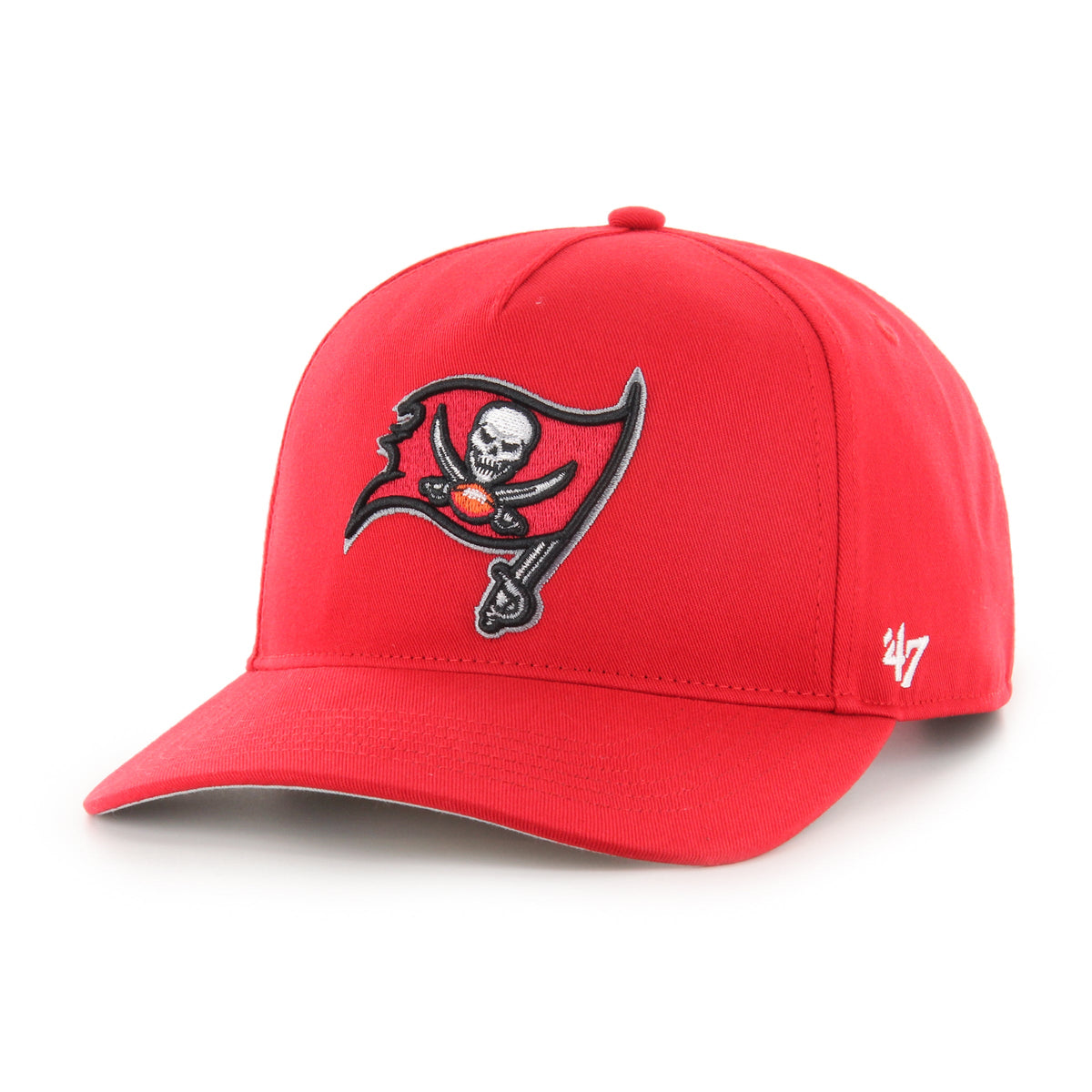 Tampa Bay Buccaneers NFL 47 Brand Men Red Hitch Adjustable Hat product image 1, provided for visual reference and product