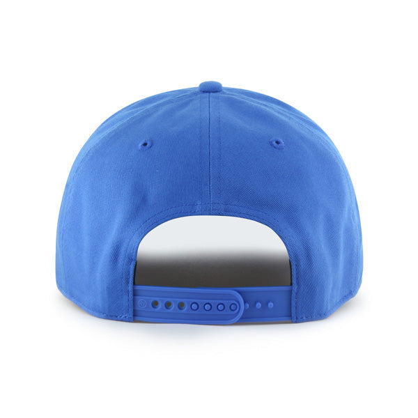 Detroit Lions NFL 47 Brand Men Light Blue Foundational Rope Hitch Snapback Hat product image 2, provided for visual