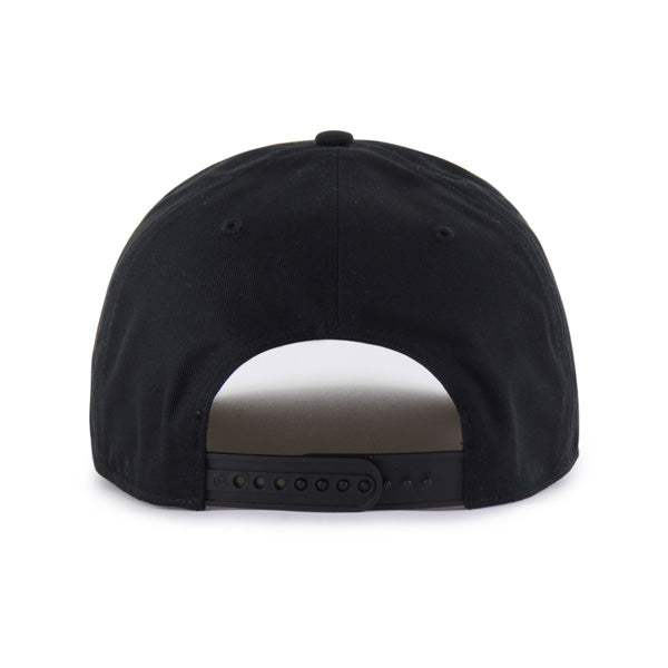 Las Vegas Raiders NFL 47 Brand Men Black Foundational Rope Hitch Snapback Hat product image 2, provided for visual reference
