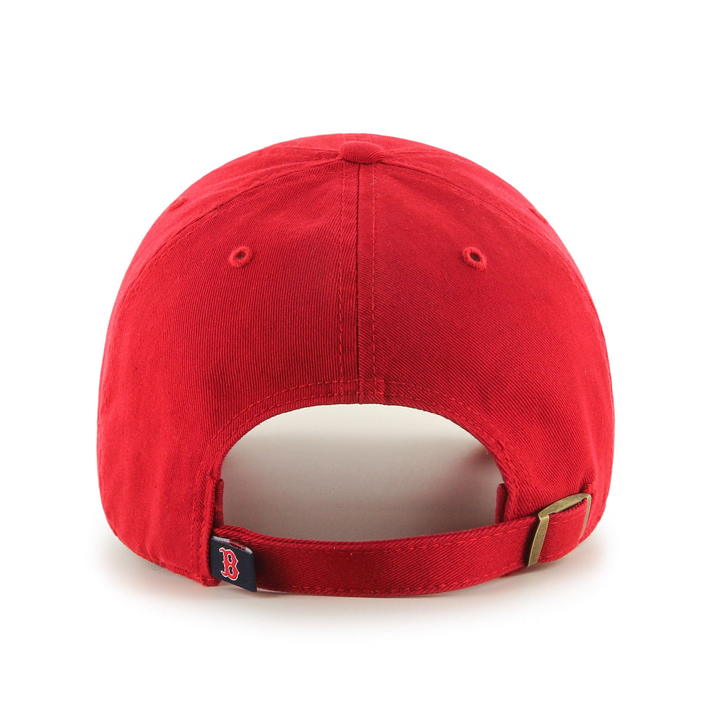 Boston Red Sox MLB 47 Brand Men Red Alternate Clean Up Adjustable Hat product image 2, provided for visual reference and