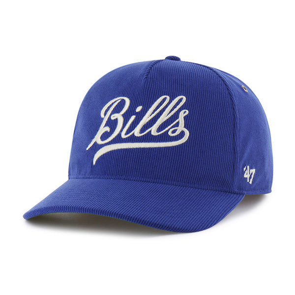Buffalo Bills NFL 47 Brand Men Royal Golden Age Corduroy Hitch Strapback product image 1, provided for visual reference and