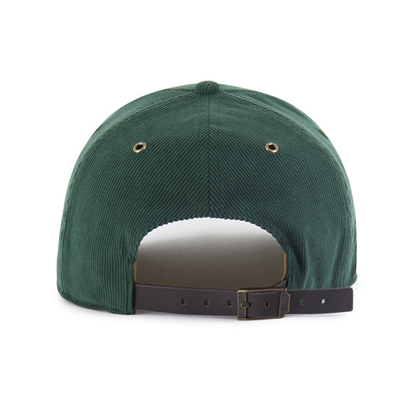 Green Bay Packers NFL 47 Brand Men Green Golden Age Corduroy Hitch Strap back product image 3, provided for visual reference