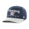 Winnipeg Jets NHL 47 Brand Men Navy/Grey Super Hitch Snapback Hat product image 1, provided for visual reference and product