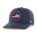 Winnipeg Jets NHL 47 Brand Men Navy Hitch Adjustable Hat product image 1, provided for visual reference and product detail