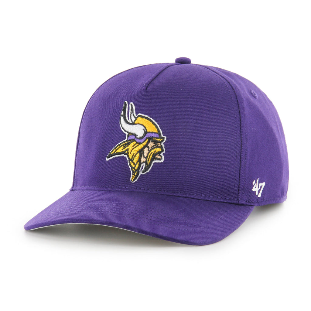 Minnesota Vikings NFL 47 Brand Men Purple Hitch Snapback Hat product image 1, provided for visual reference and product