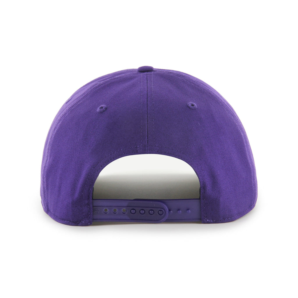 Minnesota Vikings NFL 47 Brand Men Purple Hitch Snapback Hat product image 2, provided for visual reference and product