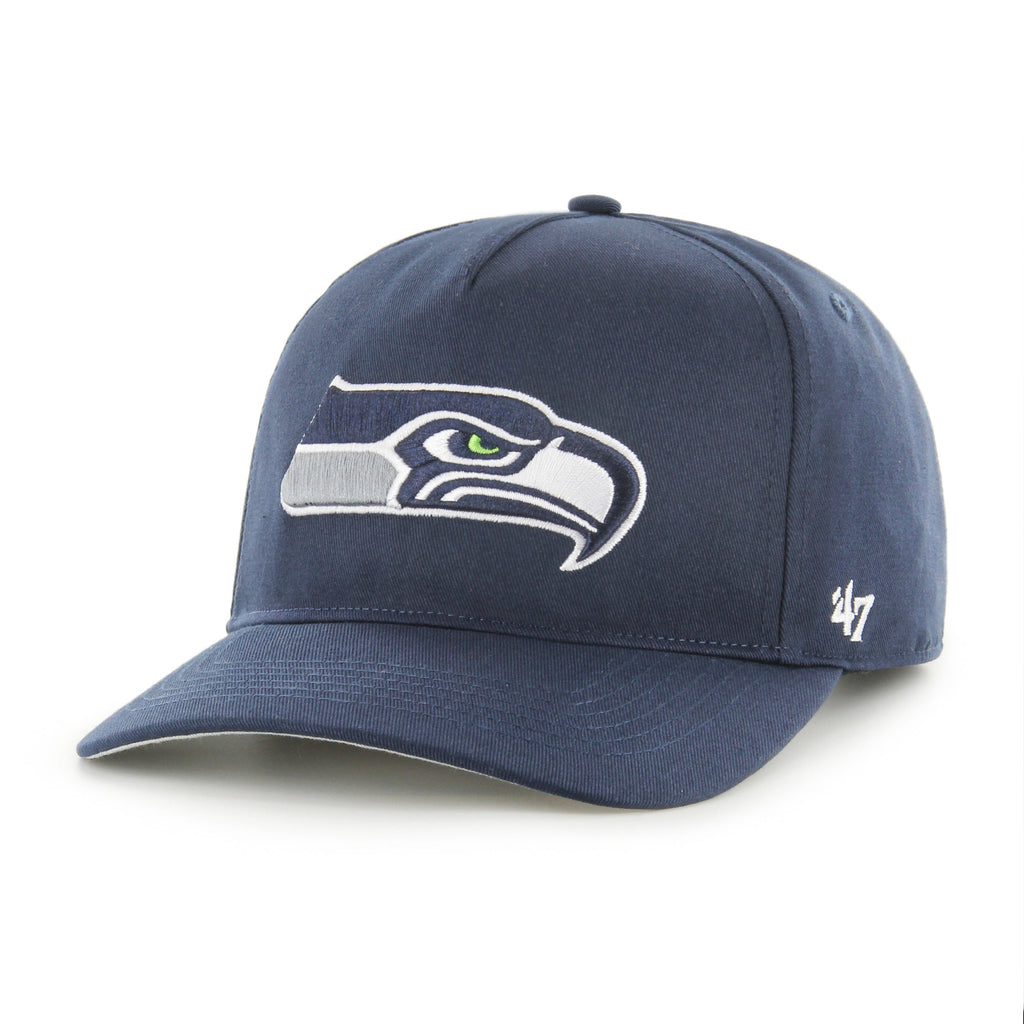 Seattle Seahawks NFL 47 Brand Men Navy Hitch Snapback Hat product image 1, provided for visual reference and product detail