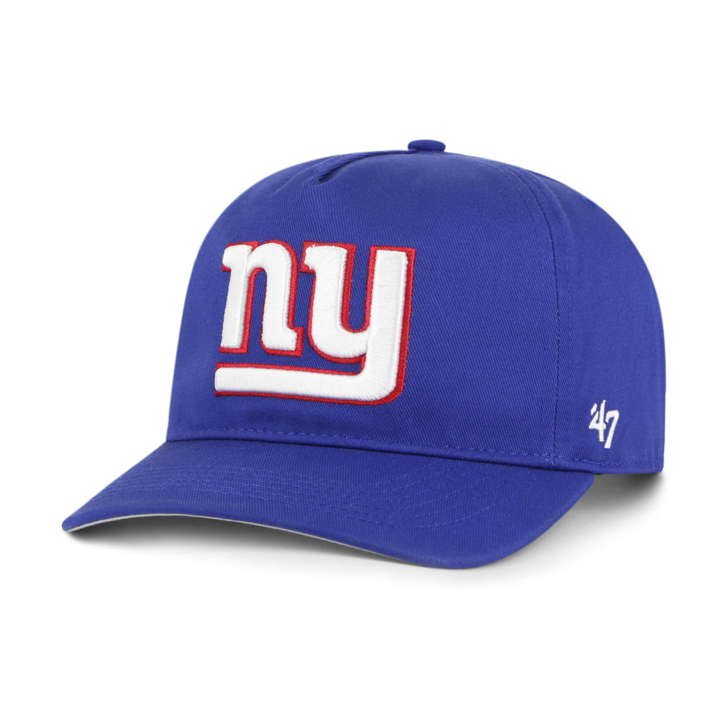 New York Giants NFL 47 Brand Men Royal Hitch Snapback Hat product image 1, provided for visual reference and product detail