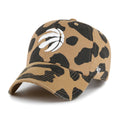 Toronto Raptors NBA 47 Brand Women Rosette Leopard Clean Up Adjustable Hat product image 1, provided for visual reference