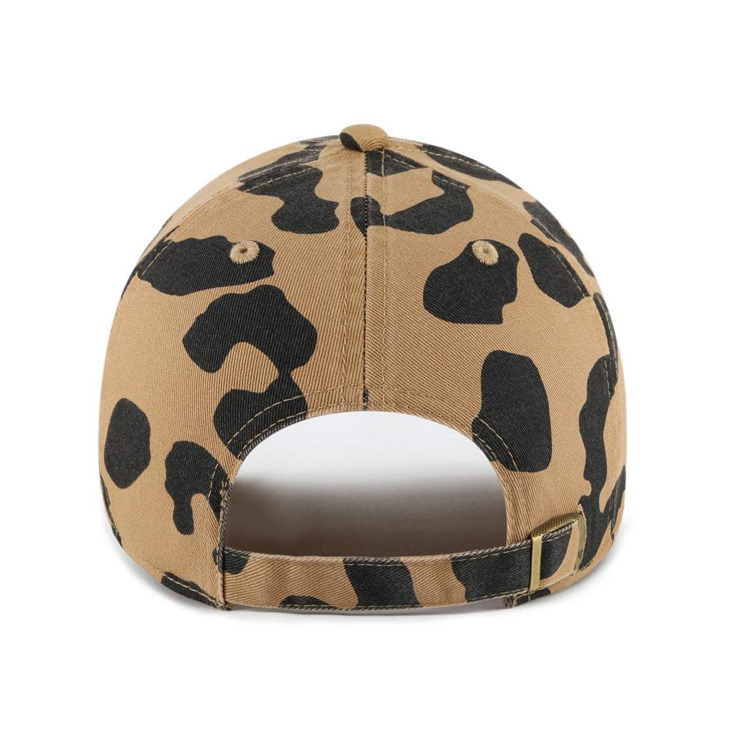 Toronto Raptors NBA 47 Brand Women Rosette Leopard Clean Up Adjustable Hat product image 2, provided for visual reference