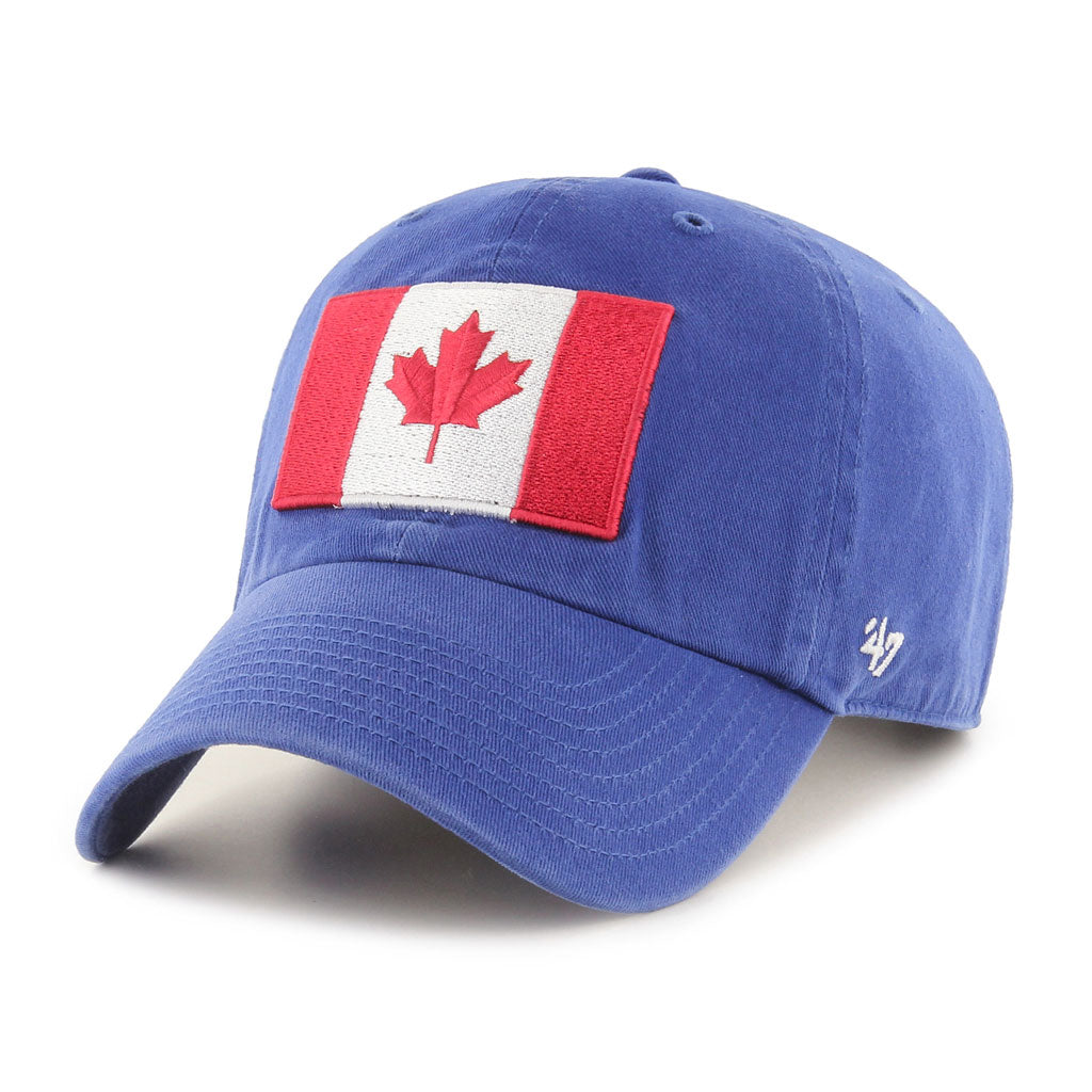 Toronto Blue Jays MLB 47 Brand Toddler Royal Heritage Clean Up Adjustable Hat product image 2, provided for visual reference