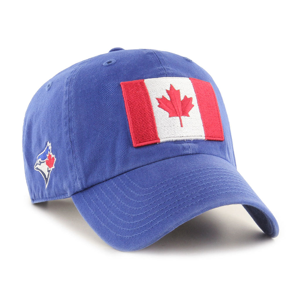 Toronto Blue Jays MLB 47 Brand Toddler Royal Heritage Clean Up Adjustable Hat product image 1, provided for visual reference