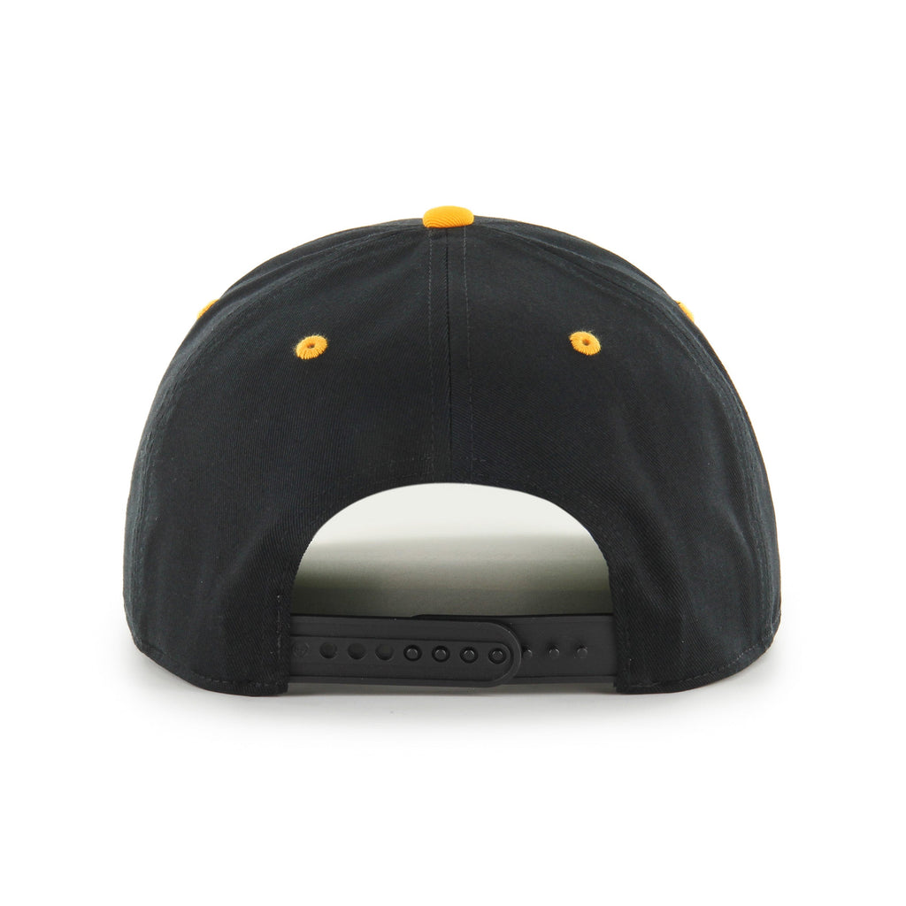 Vancouver Canucks NHL 47 Brand Men Black Super Hitch Snapback Hat product image 2, provided for visual reference and product