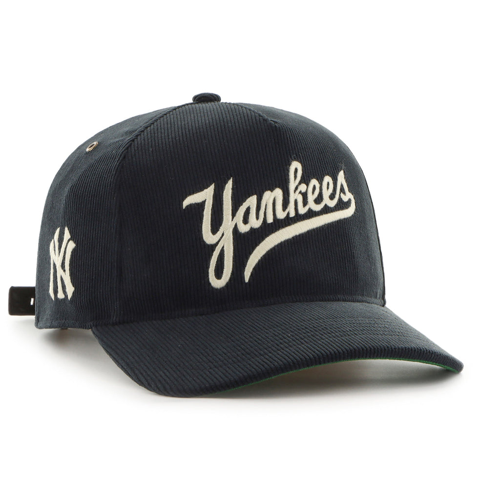 New York Yankees MLB 47 Brand Men Black Golden Age Cord Hitch Adjustable Hat product image 4, provided for visual reference