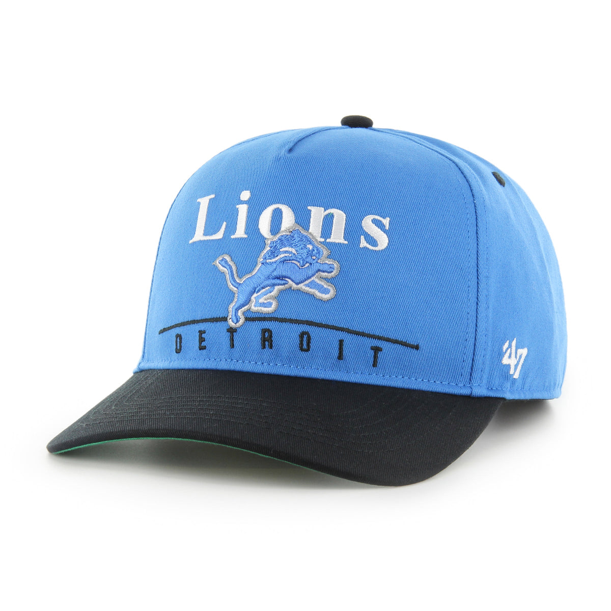 Detroit Lions NFL 47 Brand Men Light Blue Super Hitch Snapback product image 1, provided for visual reference and product
