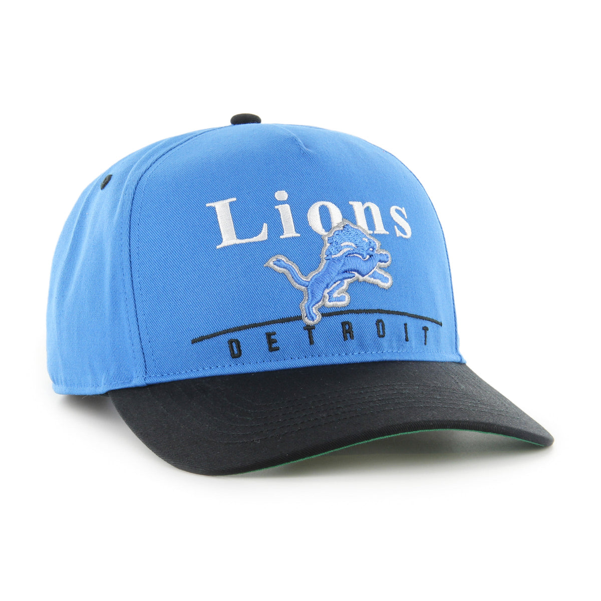 Detroit Lions NFL 47 Brand Men Light Blue Super Hitch Snapback product image 3, provided for visual reference and product