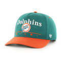 Miami Dolphins NFL 47 Brand Men Teal Super Hitch Snapback product image 1, provided for visual reference and product detail