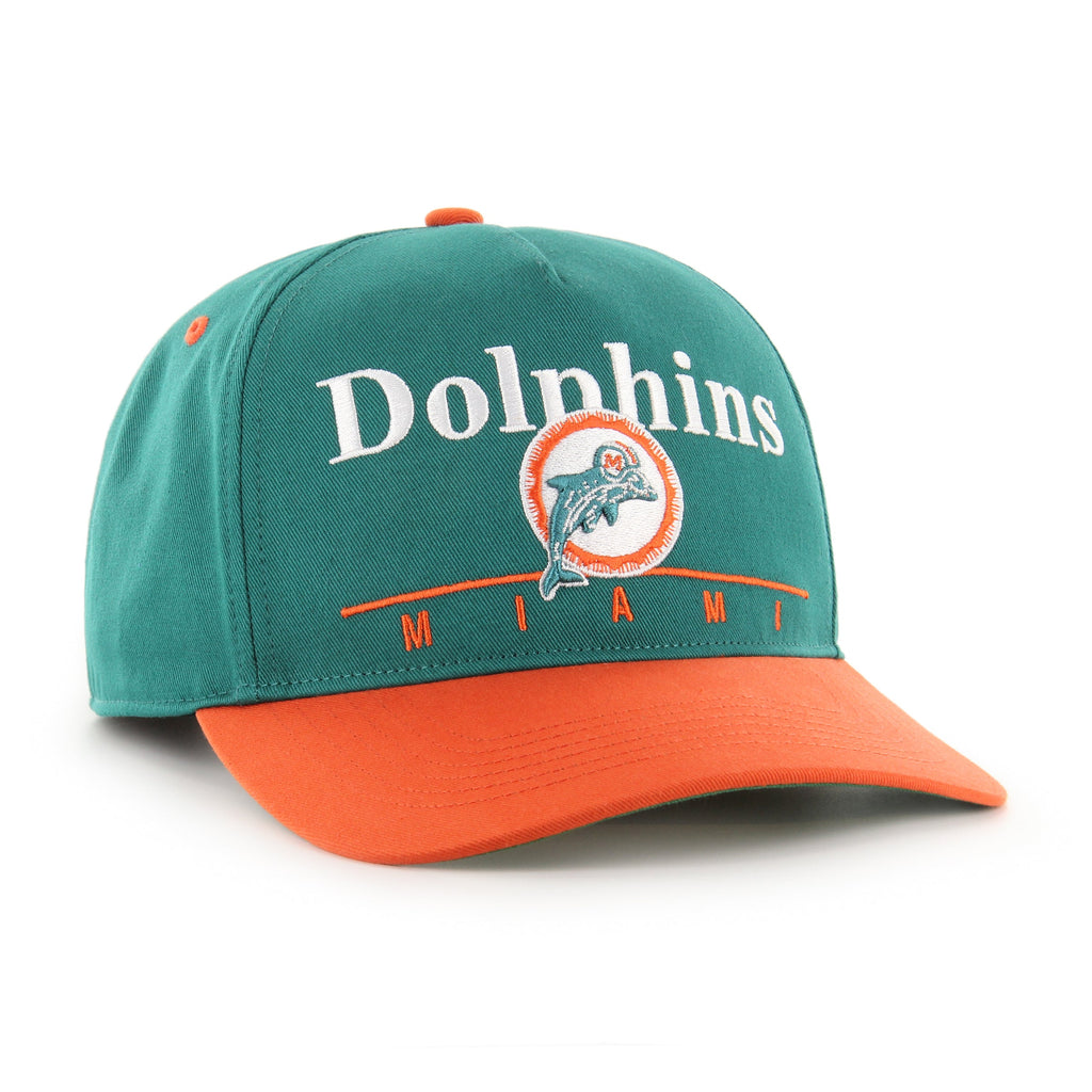 Miami Dolphins NFL 47 Brand Men Teal Super Hitch Snapback product image 4, provided for visual reference and product detail