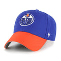 Edmonton Oilers NHL 47 Brand Men Royal Two Tone MVP Adjustable Hat product image 1, provided for visual reference and