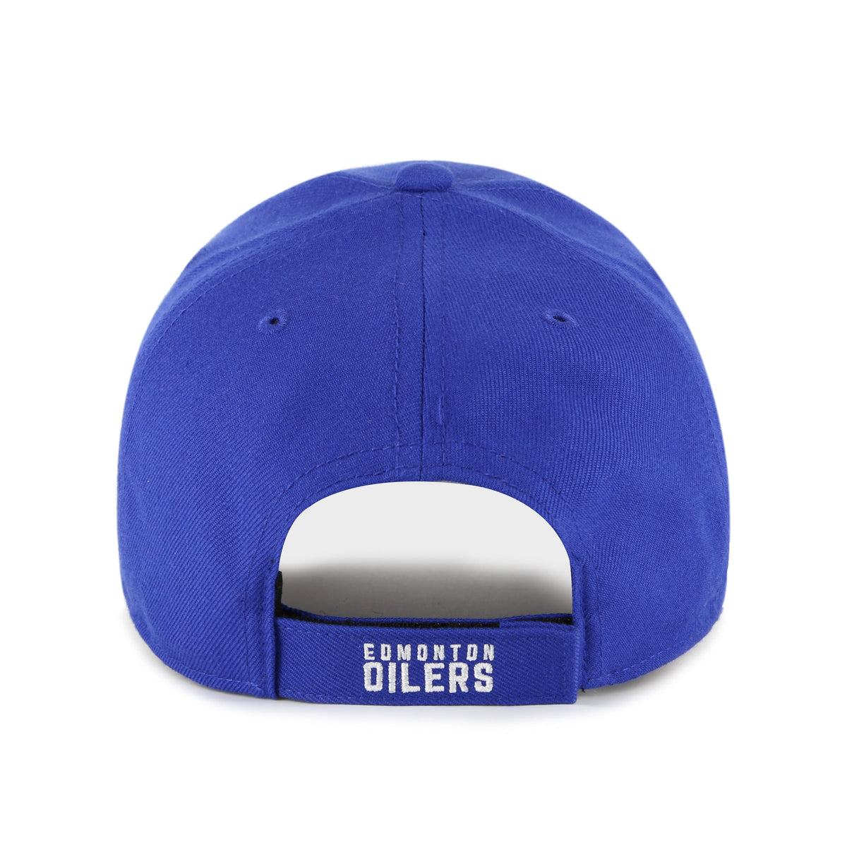 Edmonton Oilers NHL 47 Brand Men Royal Two Tone MVP Adjustable Hat product image 2, provided for visual reference and