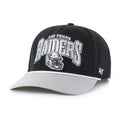 Las Vegas Raiders NFL 47 Brand Men Black Palermo Hitch Snapback Hat product image 1, provided for visual reference and