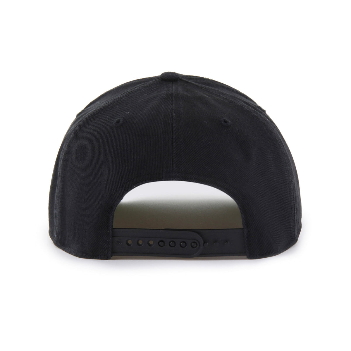 Las Vegas Raiders NFL 47 Brand Men Black Palermo Hitch Snapback Hat product image 2, provided for visual reference and