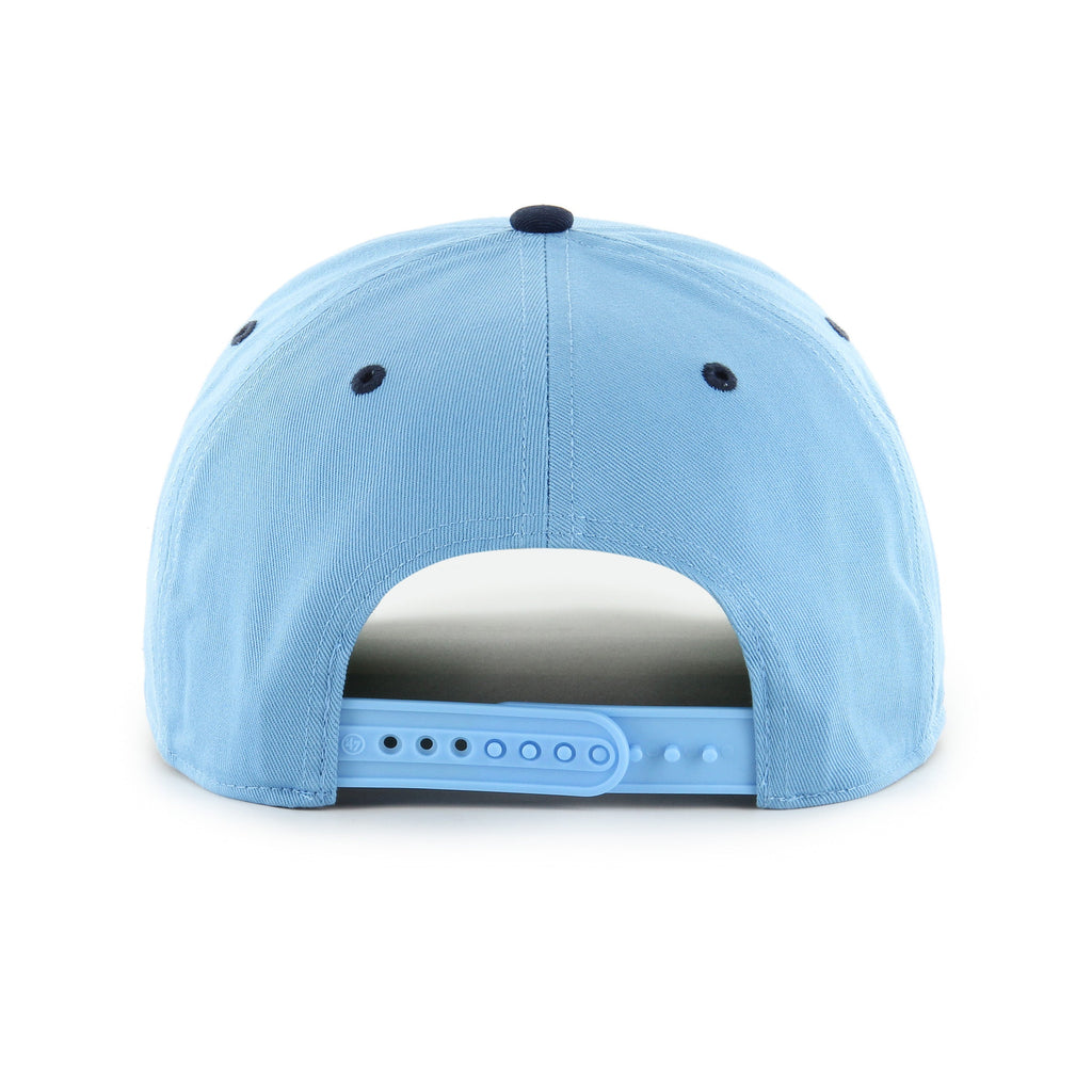 North Carolina Tar Heels NCAA 47 Brand Men Light Blue Super Hitch Snapback product image 2, provided for visual reference