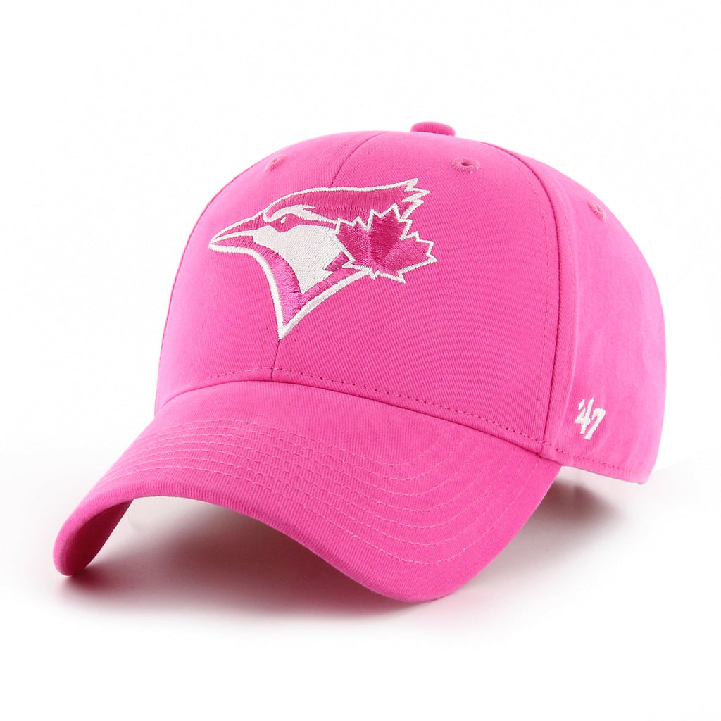 Toronto Blue Jays MLB 47 Brand Infant Pink Magenta MVP Adjustable Hat product image 1, provided for visual reference and
