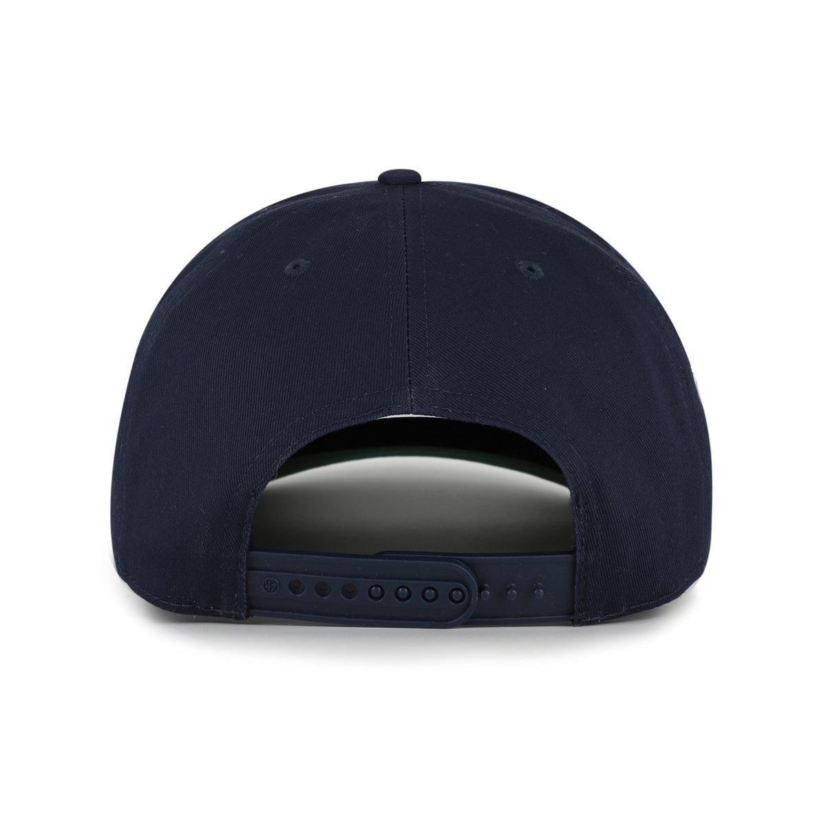 Toronto Maple Leafs NHL 47 Brand Men Navy Byline Hitch Snapback Hat product image 2, provided for visual reference and