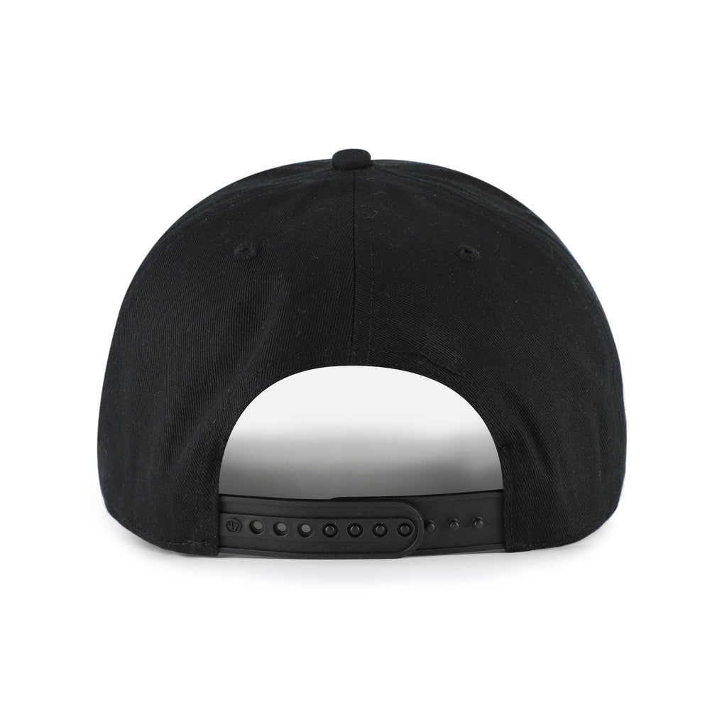 Vancouver Canucks NHL 47 Brand Men Black Byline Hitch Snapback Hat product image 3, provided for visual reference and