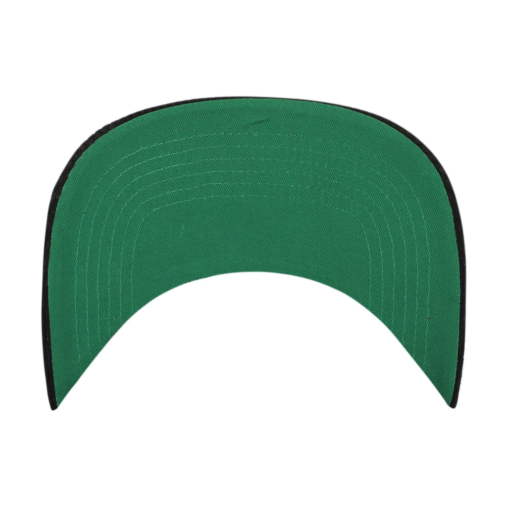 Vancouver Canucks NHL 47 Brand Men Black Double Header Mesh Hitch Snapback product image 3, provided for visual reference