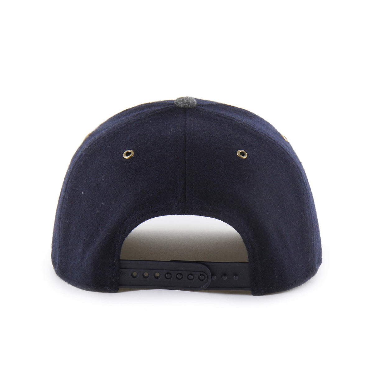 Toronto Maple Leafs NHL 47 Brand Men Navy Windowpane Plaid Hitch Snapback Hat product image 2, provided for visual reference