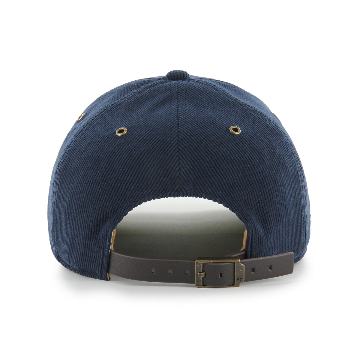 Montreal Canadiens NHL 47 Brand Men Navy Golden Age Cord Hitch Adjustable Hat product image 4, provided for visual reference