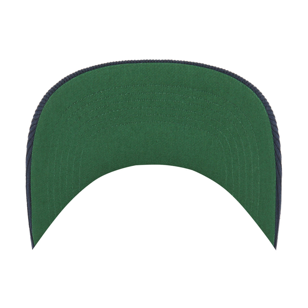 Montreal Canadiens NHL 47 Brand Men Navy Golden Age Cord Hitch Adjustable Hat product image 2, provided for visual reference