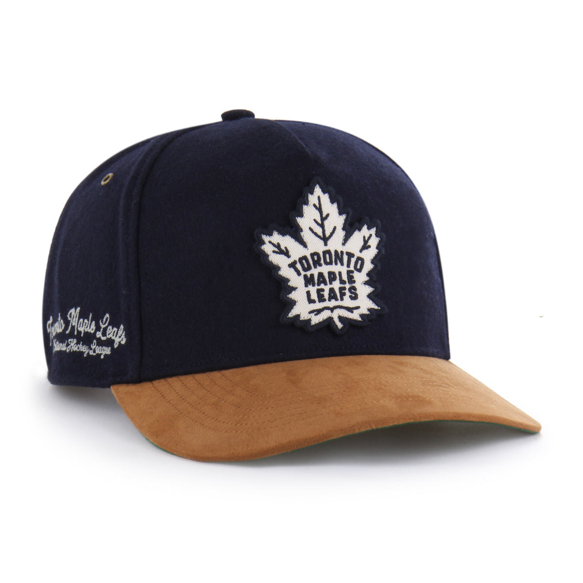 Toronto Maple Leafs NHL 47 Brand Men Navy Golden Age Hitch Adjustable Hat product image 1, provided for visual reference and