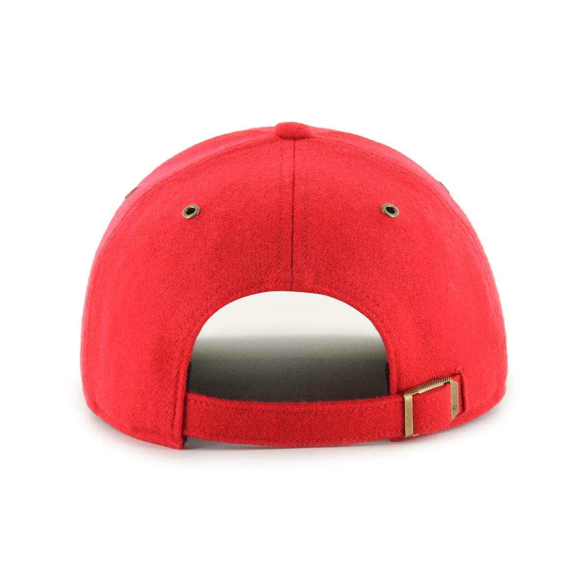 Calgary Flames NHL 47 Brand Men Red Golden Age Hitch Adjustable Hat product image 3, provided for visual reference and