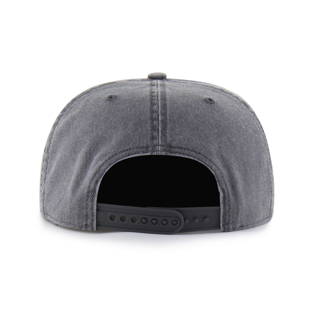 Miami Dolphins NFL 47 Brand Men Grey Boot Path RF Captain Snapback product image 2, provided for visual reference and