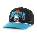 Miami Dolphins NFL 47 Brand Men Black Palermo Hitch Snapback Hat product image 1, provided for visual reference and product
