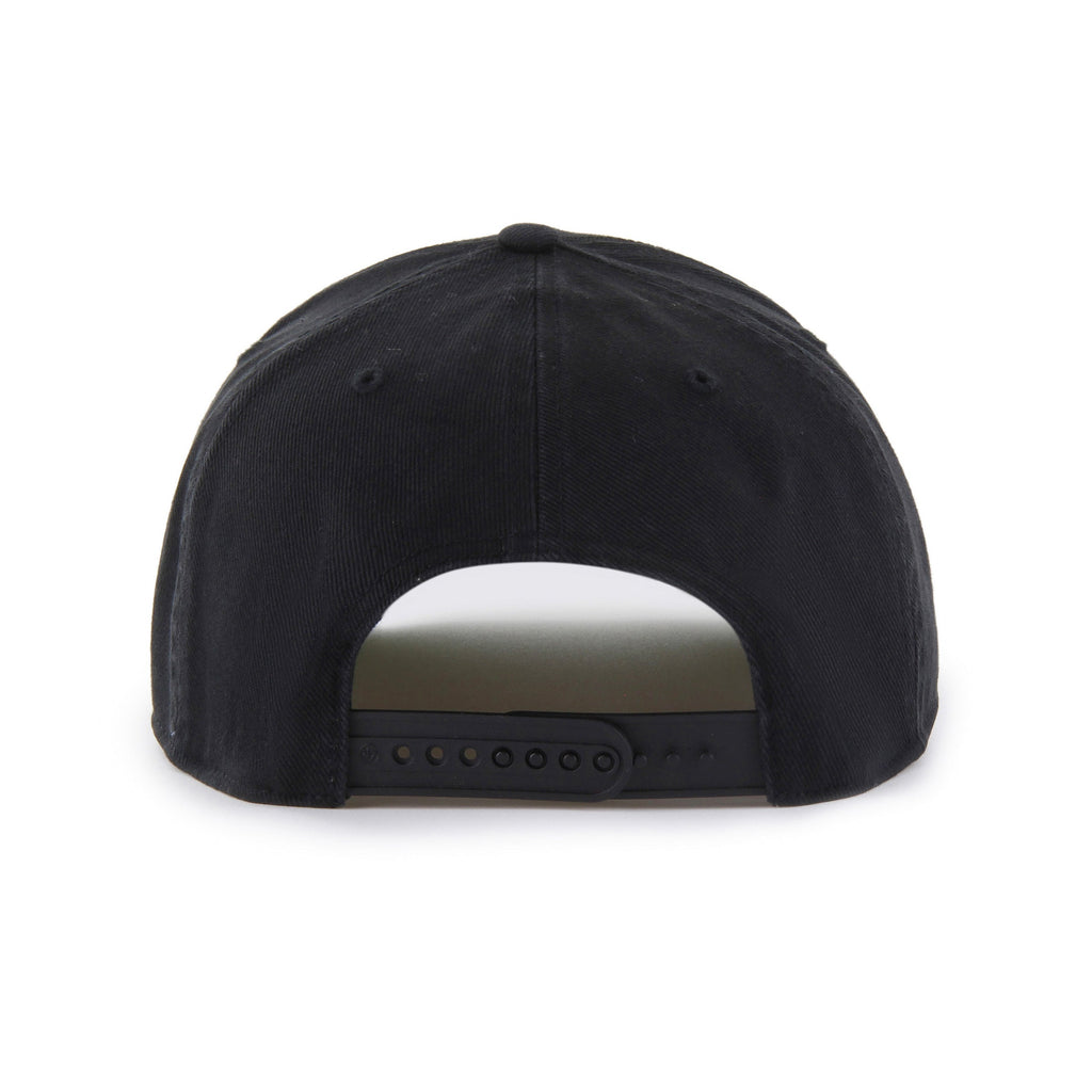 Miami Dolphins NFL 47 Brand Men Black Palermo Hitch Snapback Hat product image 2, provided for visual reference and product