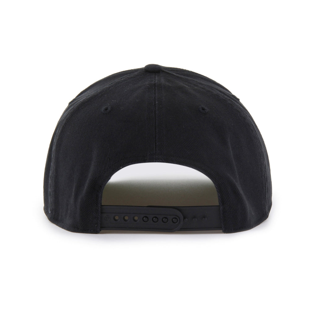 Baltimore Ravens NFL 47 Brand Men Black Palermo Hitch Snapback Hat product image 2, provided for visual reference and