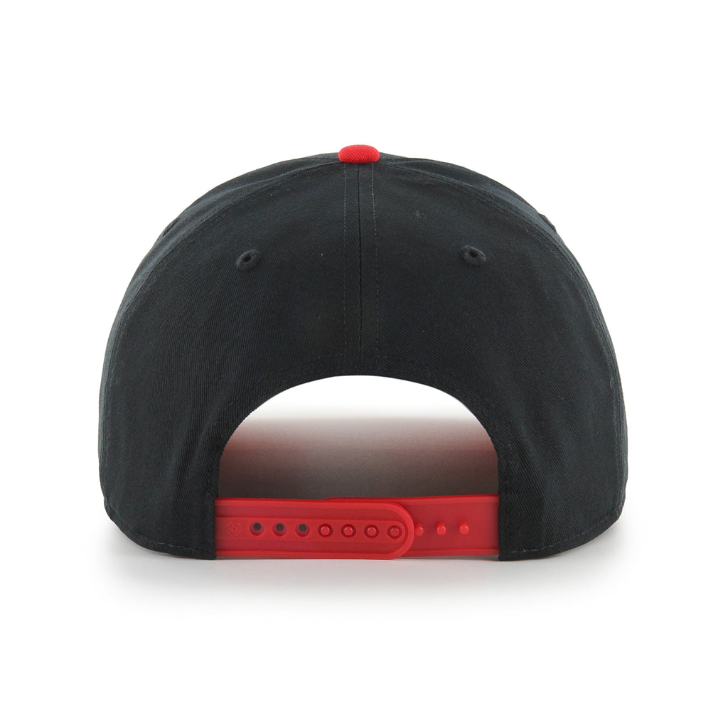 Ottawa Senators NHL 47 Brand Men Black Hard Hat Arch Hitch Snapback Hat product image 3, provided for visual reference and