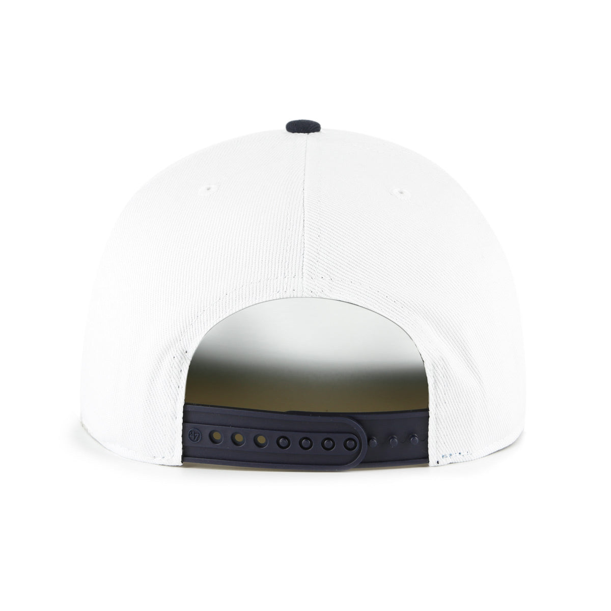 Michigan Wolverines NCAA 47 Brand Men White Prime Play Hitch Snapback Hat product image 2, provided for visual reference and