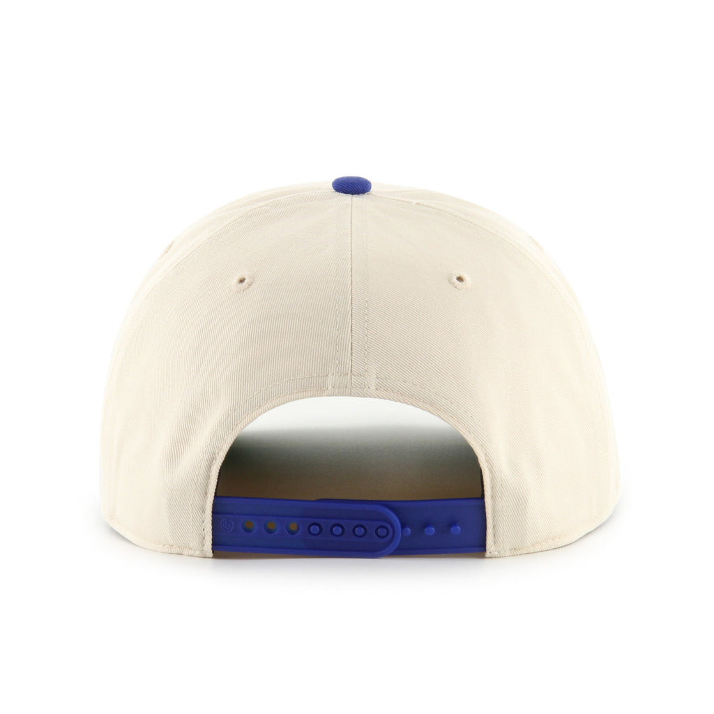 Edmonton Oilers NHL 47 Brand Men Natural Two Tone Rope Hitch Adjustable Hat product image 2, provided for visual reference