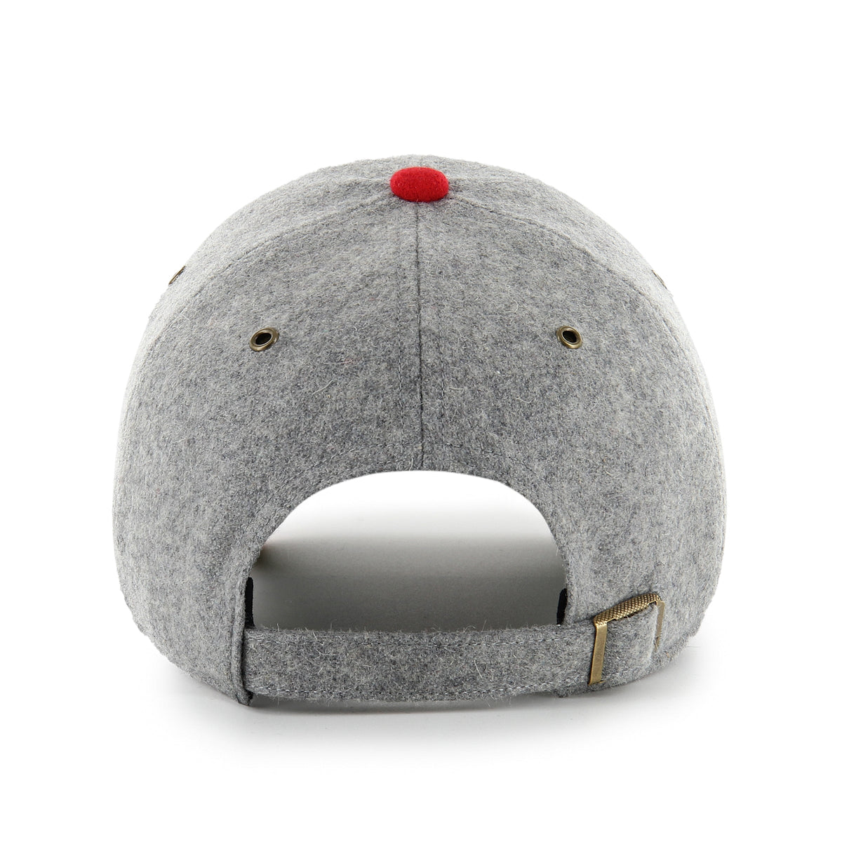 Montreal Canadiens NHL 47 Brand Men Grey Golden Age Clean Up Wool Adjustable Hat product image 2, provided for visual